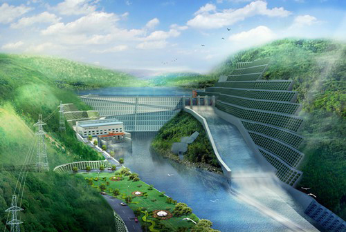 南海老挝南塔河1号水电站项目